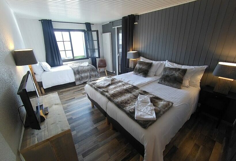 디럭스 트리플 룸, Champoussin Lodge