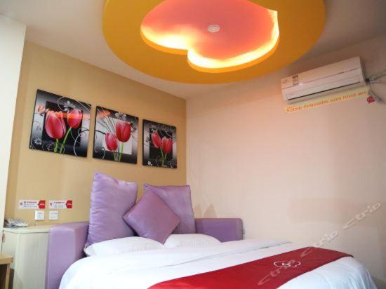 חדר רומנטי, Thank Inn Chain Hotel Shandong Jinan Second Ring East Road Hualong