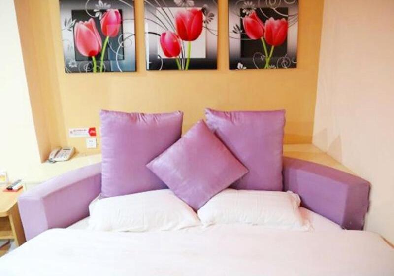 חדר רומנטי, Thank Inn Chain Hotel Shandong Jinan Second Ring East Road Hualong