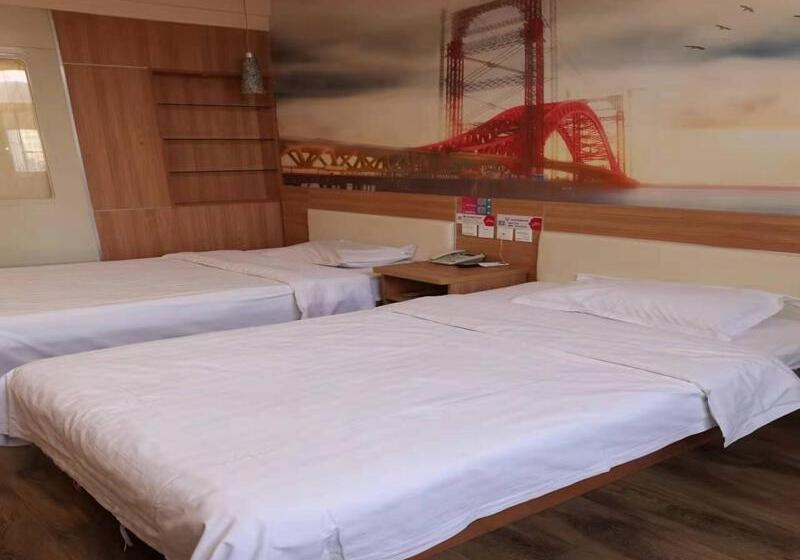 Номер Economy, Thank Inn Chain Hotel Shandong Jinan Second Ring East Road Hualong