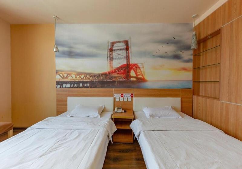 이코노미 룸, Thank Inn Chain Hotel Shandong Jinan Second Ring East Road Hualong