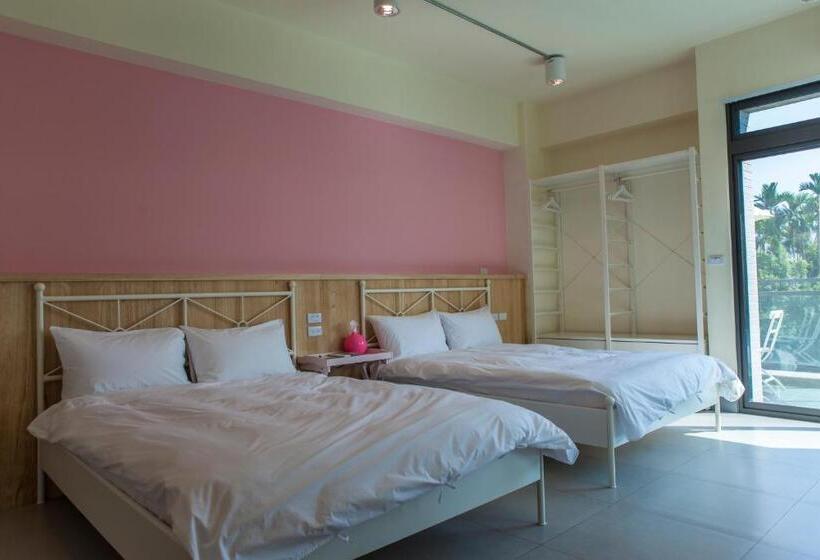 اتاق سوپریور با چشم‌انداز شهر, 集集16號 百大金質好客民宿