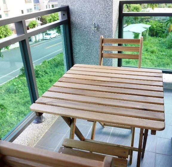 اتاق استاندارد سه تخته با چشم‌انداز, 集集16號 百大金質好客民宿