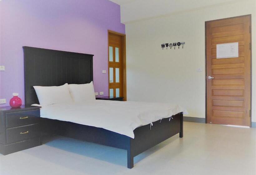 اتاق استاندارد سه تخته با چشم‌انداز, 集集16號 百大金質好客民宿