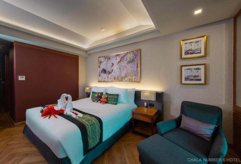 غرفة ديلوكس مزودة بشرفة, Chala Number6