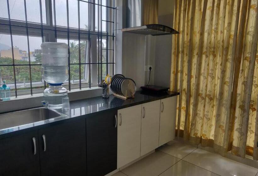 带1个卧室的公寓, Suvarna Compact