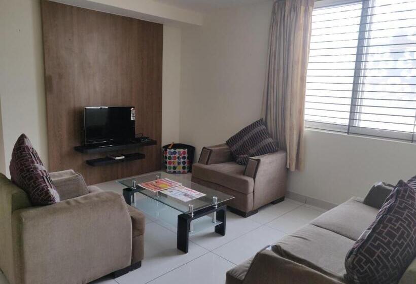 带1个卧室的公寓, Suvarna Compact