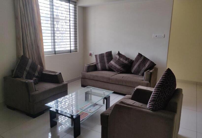 带1个卧室的公寓, Suvarna Compact