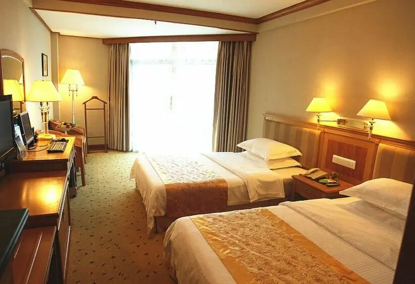 اتاق استاندارد با چشم‌انداز باغ, Excemon Beach Hotel Beihai