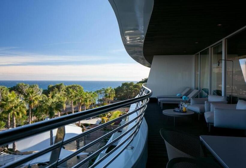 جناح بريميوم مطل علي البحر, Alàbriga Hotel Gl