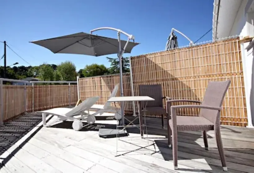Standard-huone Terassi, Hôtel Le Boïate