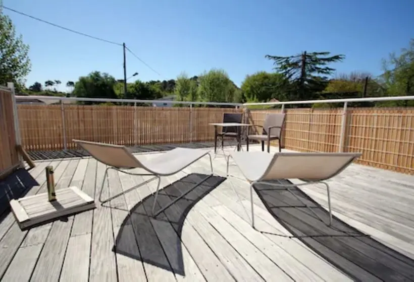Standard-huone Terassi, Hôtel Le Boïate