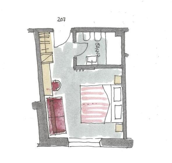 Kertre Néző Standard Szoba, Paradiso Conca D Oro