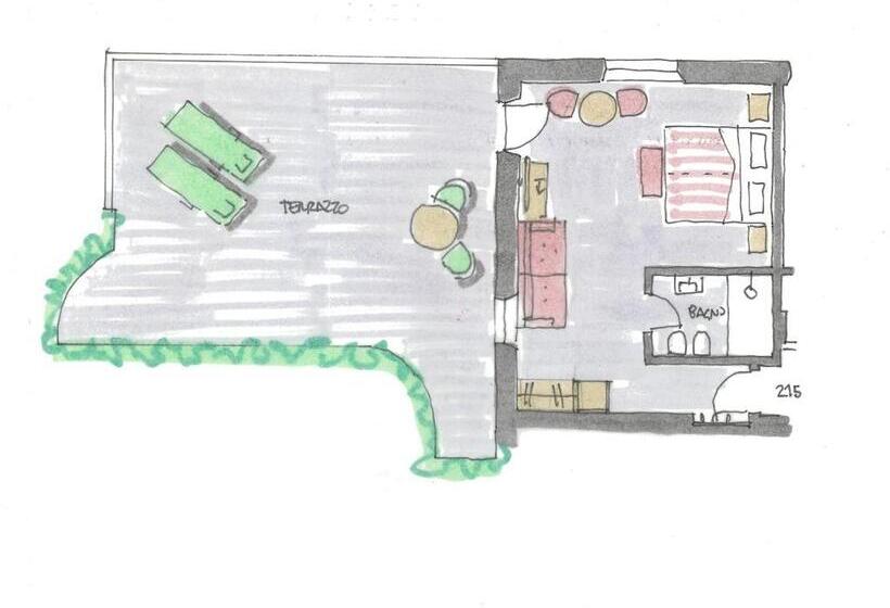 Tóra Néző Deluxe Szoba, Paradiso Conca D Oro