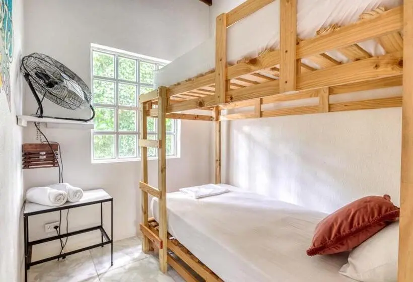 浴室共有ベーシックルーム, Selina Manuel Antonio   Hostel