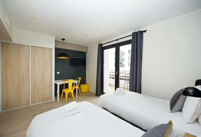 استودیوی استاندارد, Staycity Aparthotels, Lyon Rue Garibaldi
