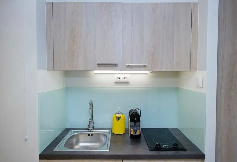 استودیوی استاندارد, Staycity Aparthotels, Lyon Rue Garibaldi