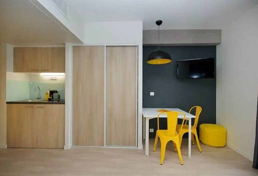 استودیوی استاندارد, Staycity Aparthotels, Lyon Rue Garibaldi