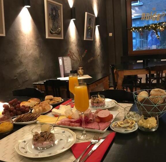 غرفة ديلوكس عائلية, B&b Sablon Antwerp