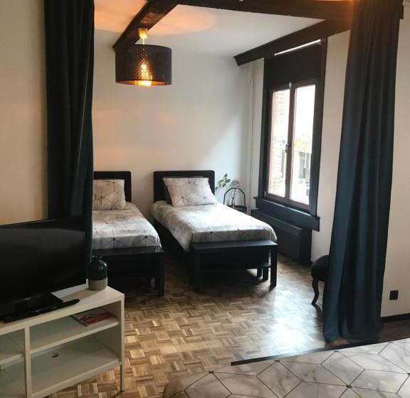 غرفة ديلوكس عائلية, B&b Sablon Antwerp