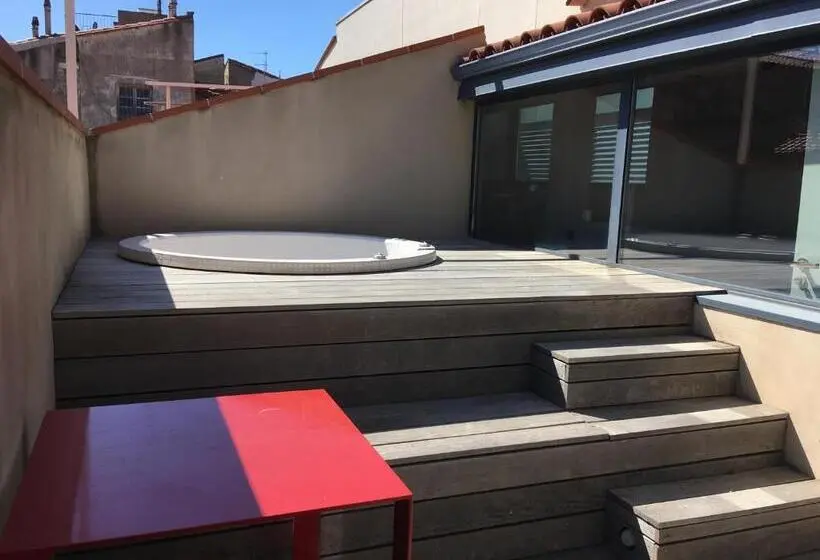 ハイドロマッサージバス付きスイート, La Loge De Mer Lodge Urbain