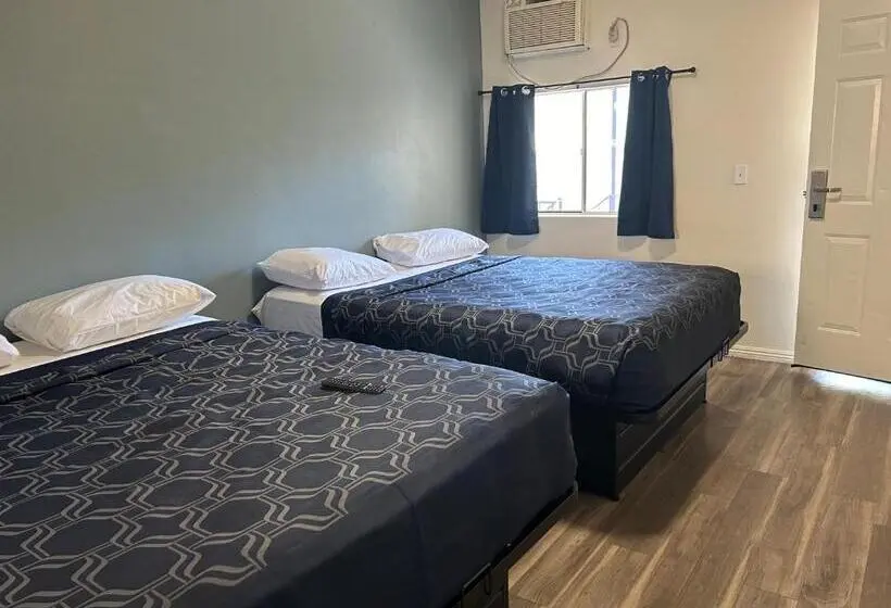 اتاق استاندارد با 2 تخت دوبل, Budget Inn Hollywood