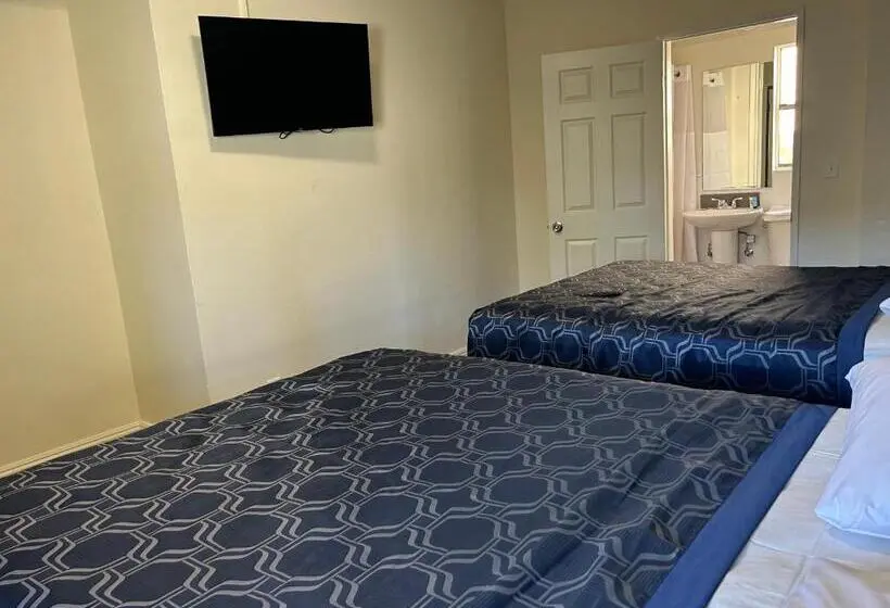 اتاق استاندارد با 2 تخت دوبل, Budget Inn Hollywood