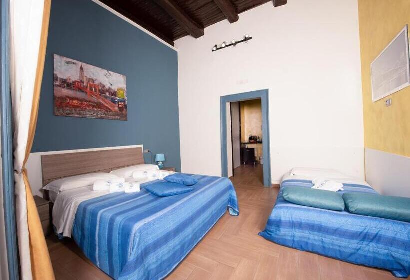 اتاق استاندارد سه تخته با بالکن, Chiaia Relax