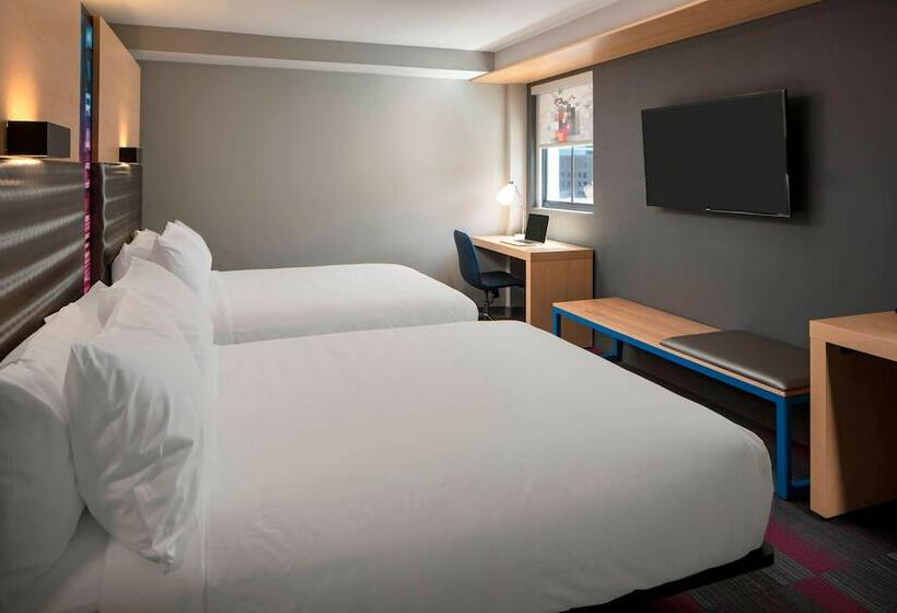 带2个双人床的标准工作室, Aloft Coral Gables