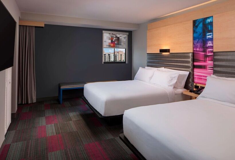 带城市景观的套间, Aloft Coral Gables