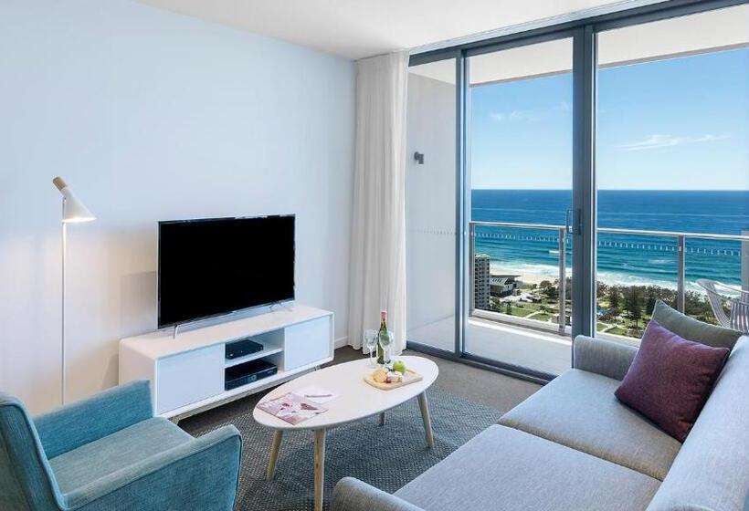 סוויטת פרמיום עם נוף לים, Avani Broadbeach Residences