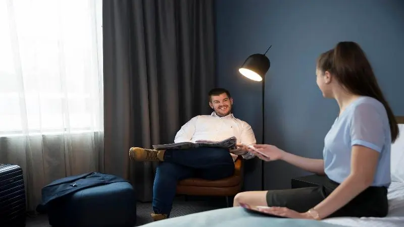 キングサイズベッドのスタンダードルーム, Holiday Inn Sydney St Marys, An Ihg