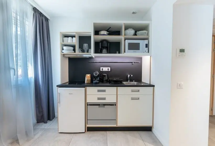 １ベッドルームのスーペリアアパートメント, Kyriad Résidence Cabriès   Plan De Campagne