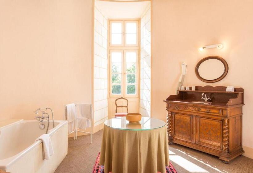 غرفة عائلية, Hôtel & Spa Château De La Côte   Brantôme