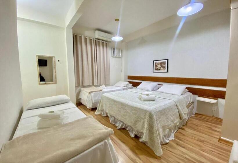 Четырехместный Номер Стандарт, Porto Forte Pousada