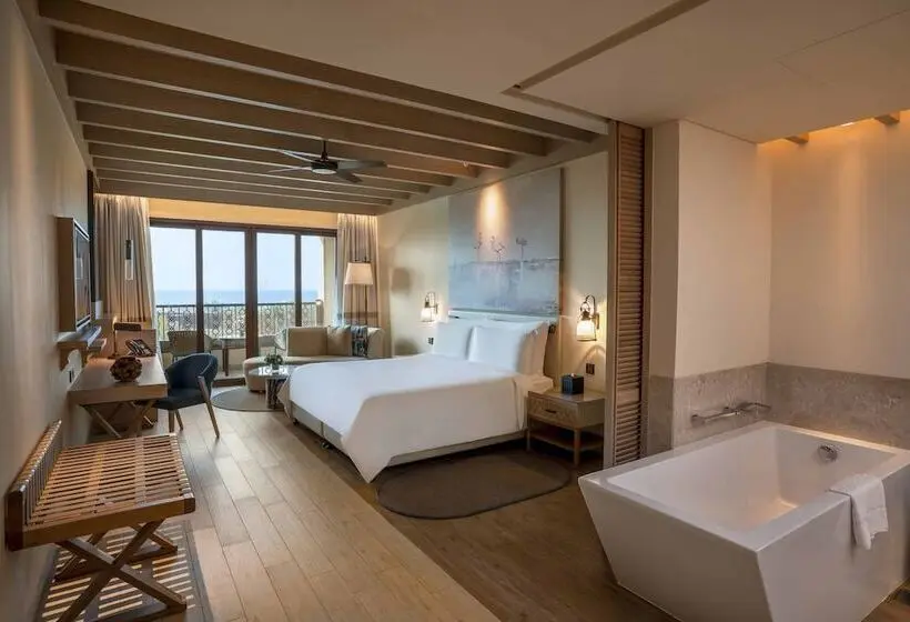اتاق استاندارد با بالکن و چشم‌انداز دریا, Saadiyat Rotana Resort And Villas