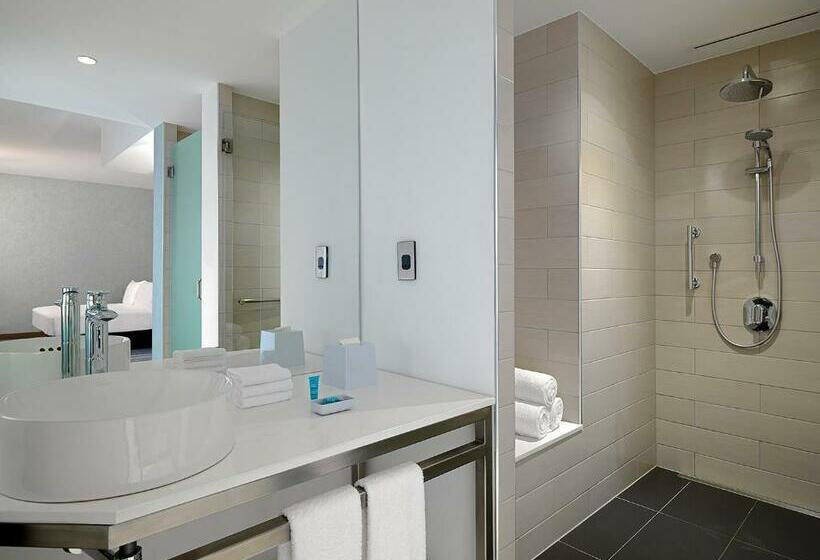 اتاق استاندارد با تخت بزرگ, Aloft Palm Jumeirah