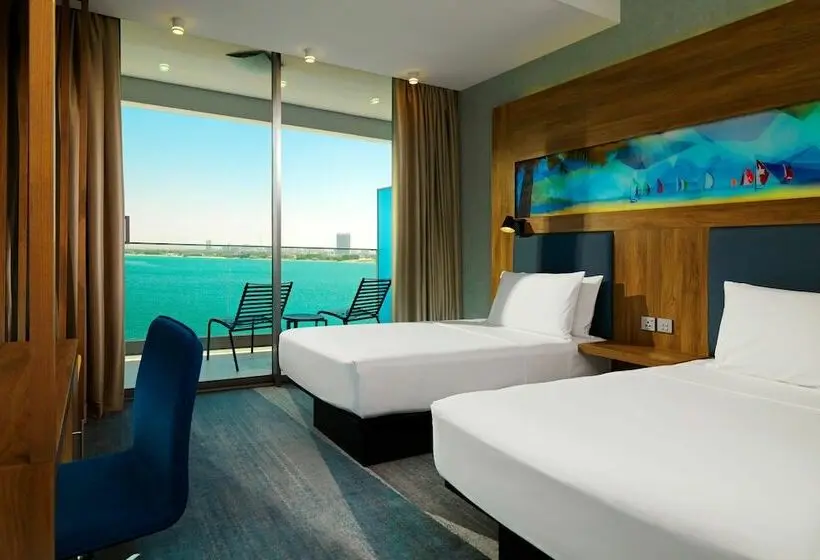 اتاق استاندارد با بالکن و چشم‌انداز دریا, Aloft Palm Jumeirah