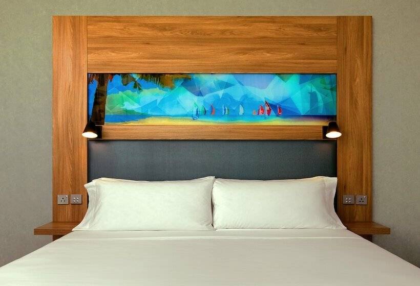 Номер Стандарт Двуспальная Кровать Боковой Вид на Море, Aloft Palm Jumeirah