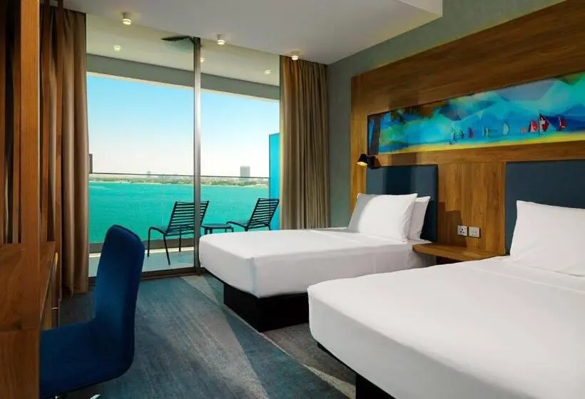 اتاق استاندارد با بالکن و چشم‌انداز دریا, Aloft Palm Jumeirah