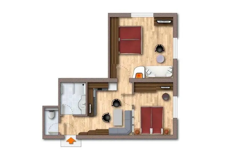 Apartament Comfort 1 Sypialnia, Gerlosperle