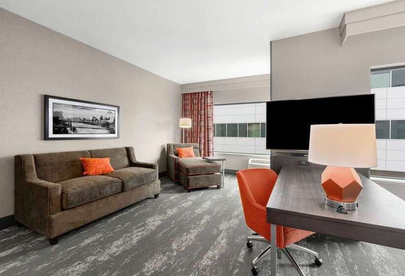 Студио Стандарт Кровать Кинг, Hampton Inn & Suites Boston/waltham