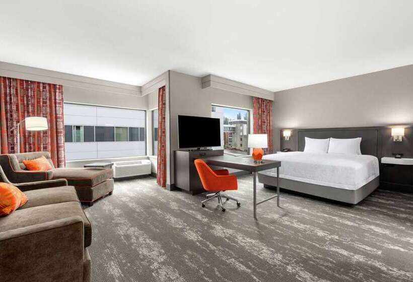 إستوديو قياسى سرير كينج, Hampton Inn & Suites Boston/waltham