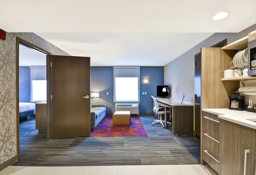 身障者適用スイートルーム, Home2 Suites By Hilton Kansas City Ku Medical Center