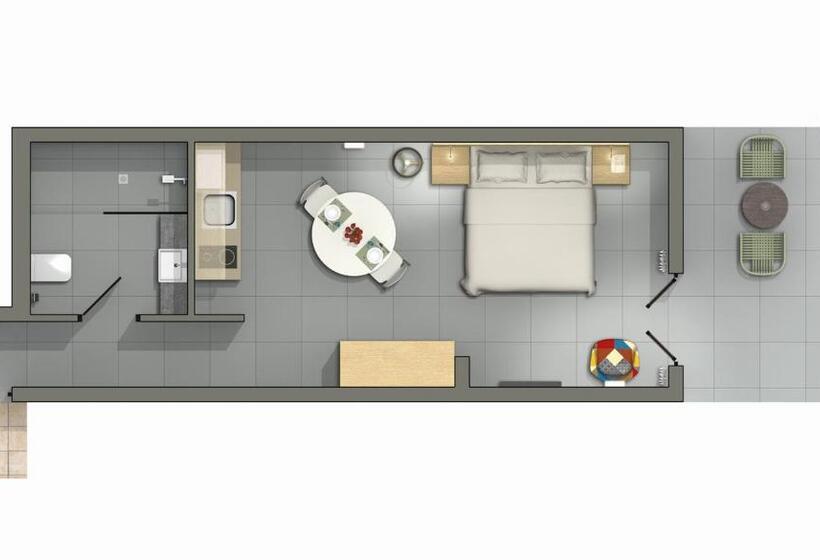 סטודיו סופריור, Sundance Apartments & Suites