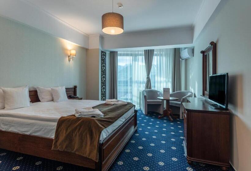 غرفة قياسية مطلة على الجبل, Ski&sky