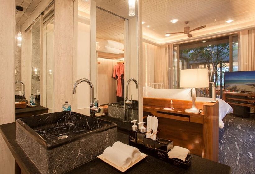 2침실 디럭스 풀빌라, Baba Beach Club Natai Luxury Pool Villa Hotel By Sri Panwa   Sha Plus