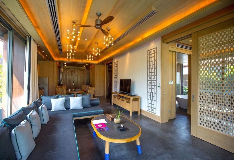 2침실 디럭스 풀빌라, Baba Beach Club Natai Luxury Pool Villa Hotel By Sri Panwa   Sha Plus