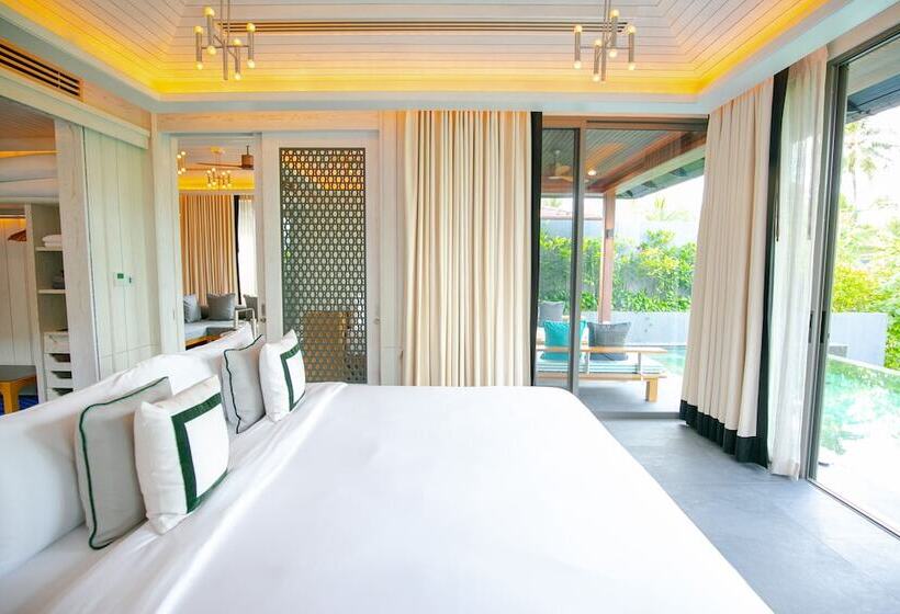 침실 1개 디럭스 빌라, Baba Beach Club Natai Luxury Pool Villa Hotel By Sri Panwa   Sha Plus