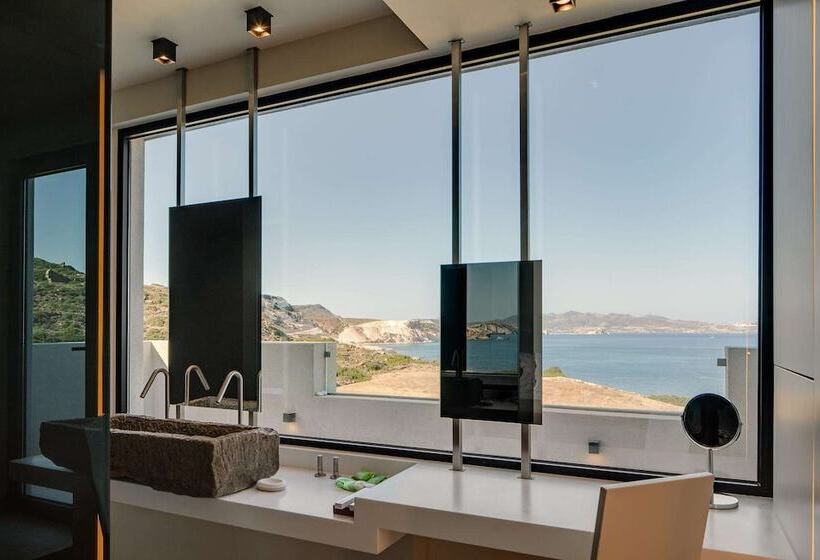 单卧高级别墅, Cave Suites Milos